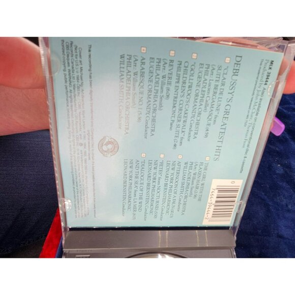 Debussy's Greatest Hits Audio Classical Music CD CBS Records MLK 39444 - Picture 4 of 4